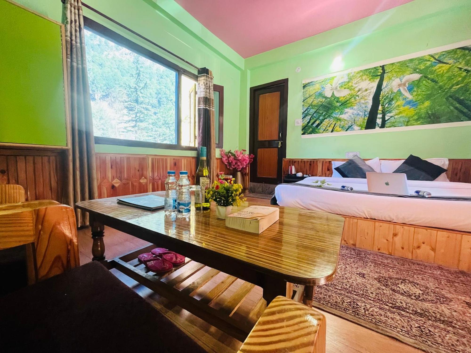 Hotel Dream Valley Kasol #Near Mall Road #River View #Parking #Gaming Zone #Open Terrace #Restaurant Exteriör bild