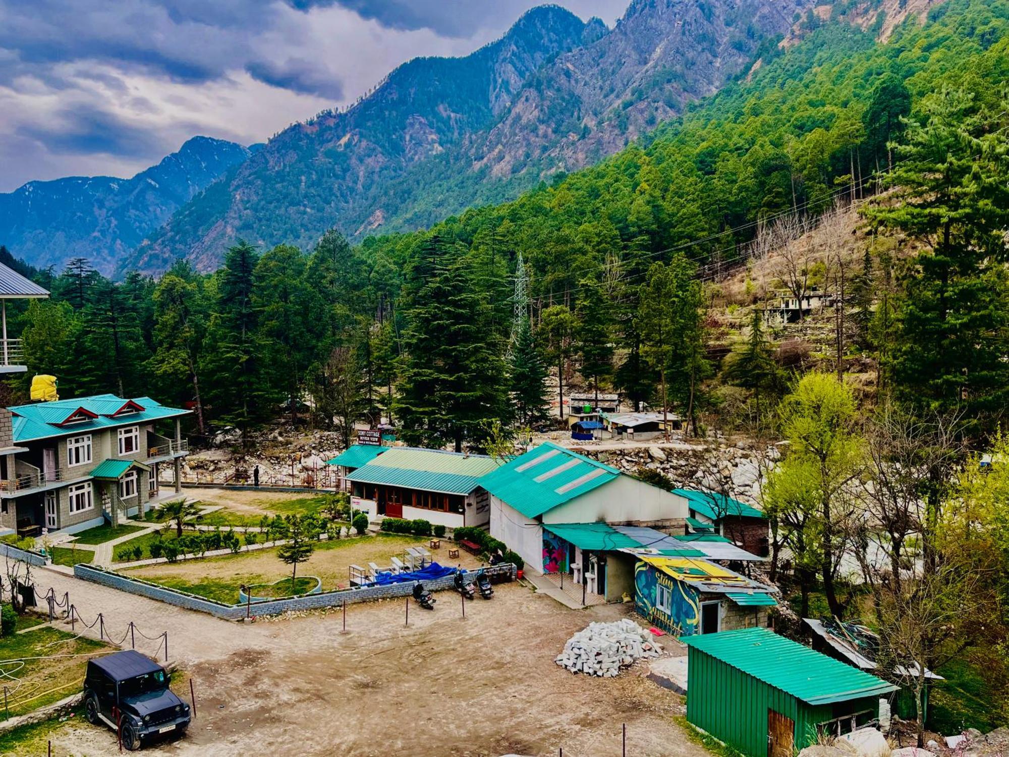 Hotel Dream Valley Kasol #Near Mall Road #River View #Parking #Gaming Zone #Open Terrace #Restaurant Exteriör bild