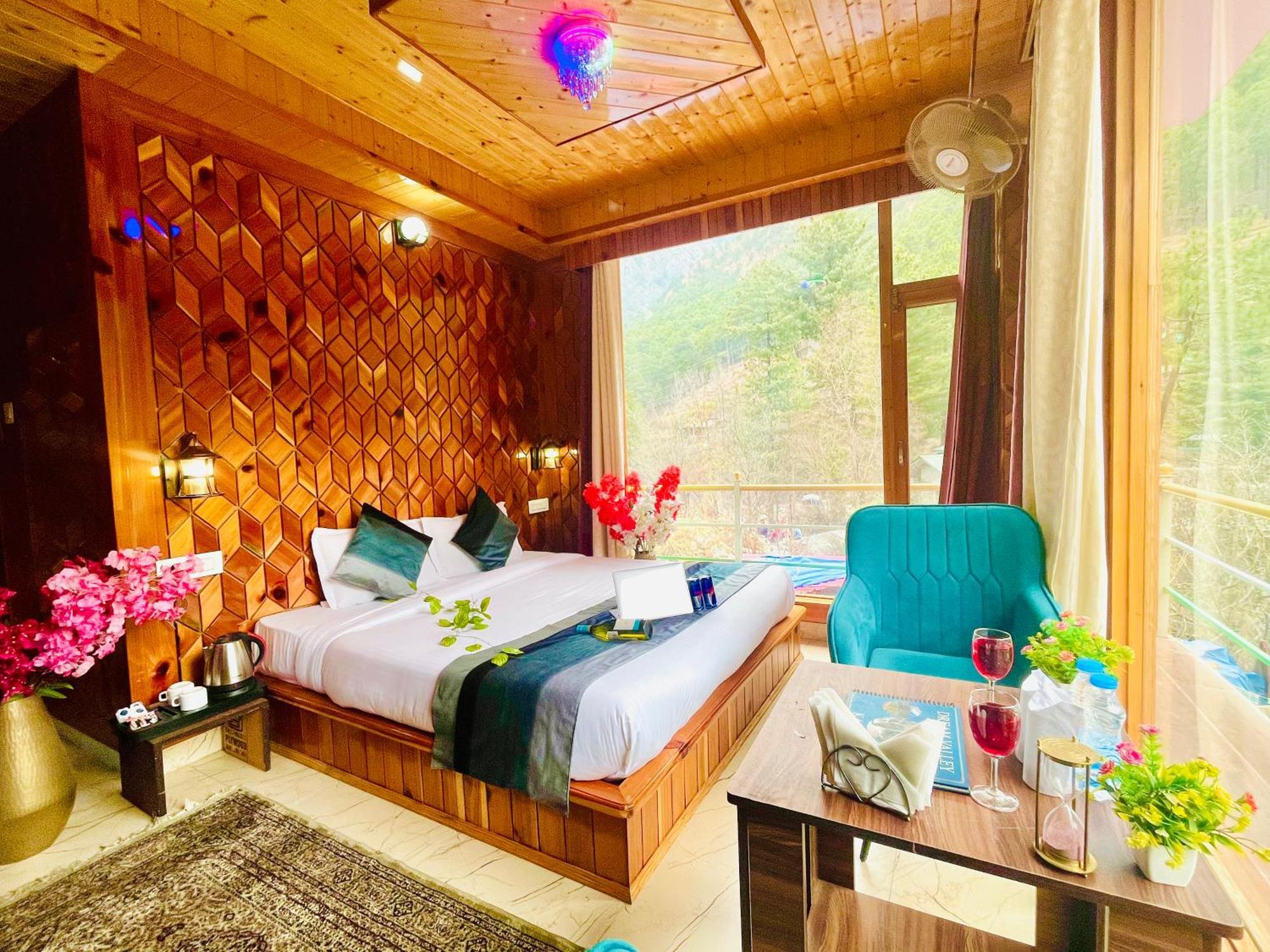 Hotel Dream Valley Kasol #Near Mall Road #River View #Parking #Gaming Zone #Open Terrace #Restaurant Exteriör bild