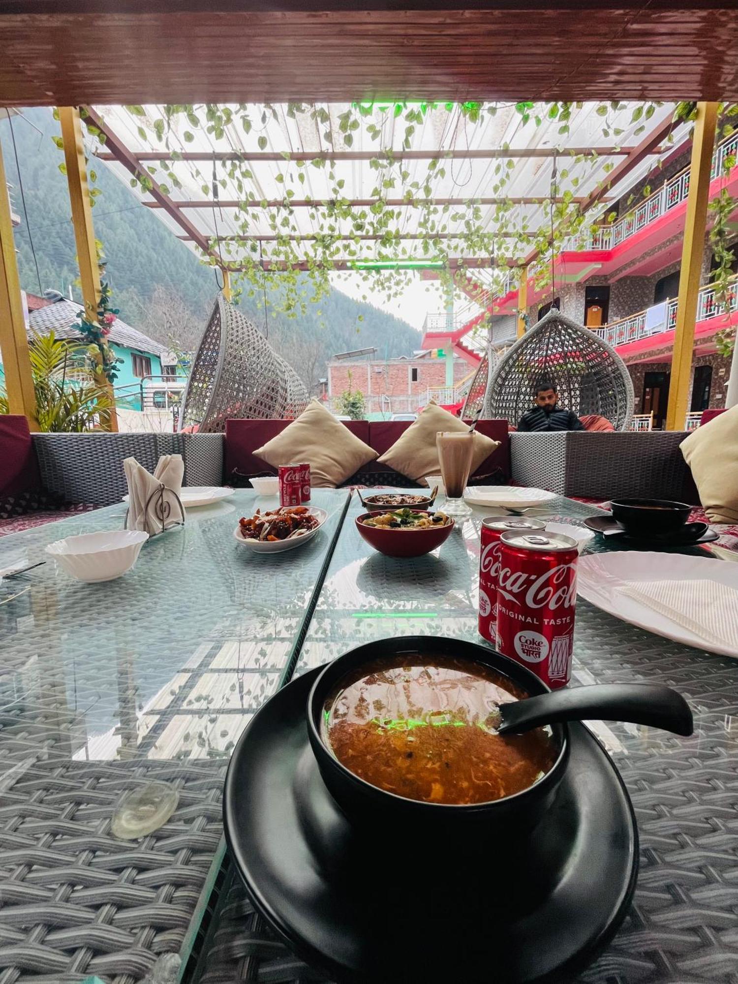 Hotel Dream Valley Kasol #Near Mall Road #River View #Parking #Gaming Zone #Open Terrace #Restaurant Exteriör bild